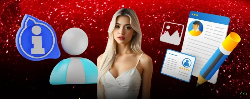 Imagem promocional da 27b mostrando a plataforma e suas vantagens